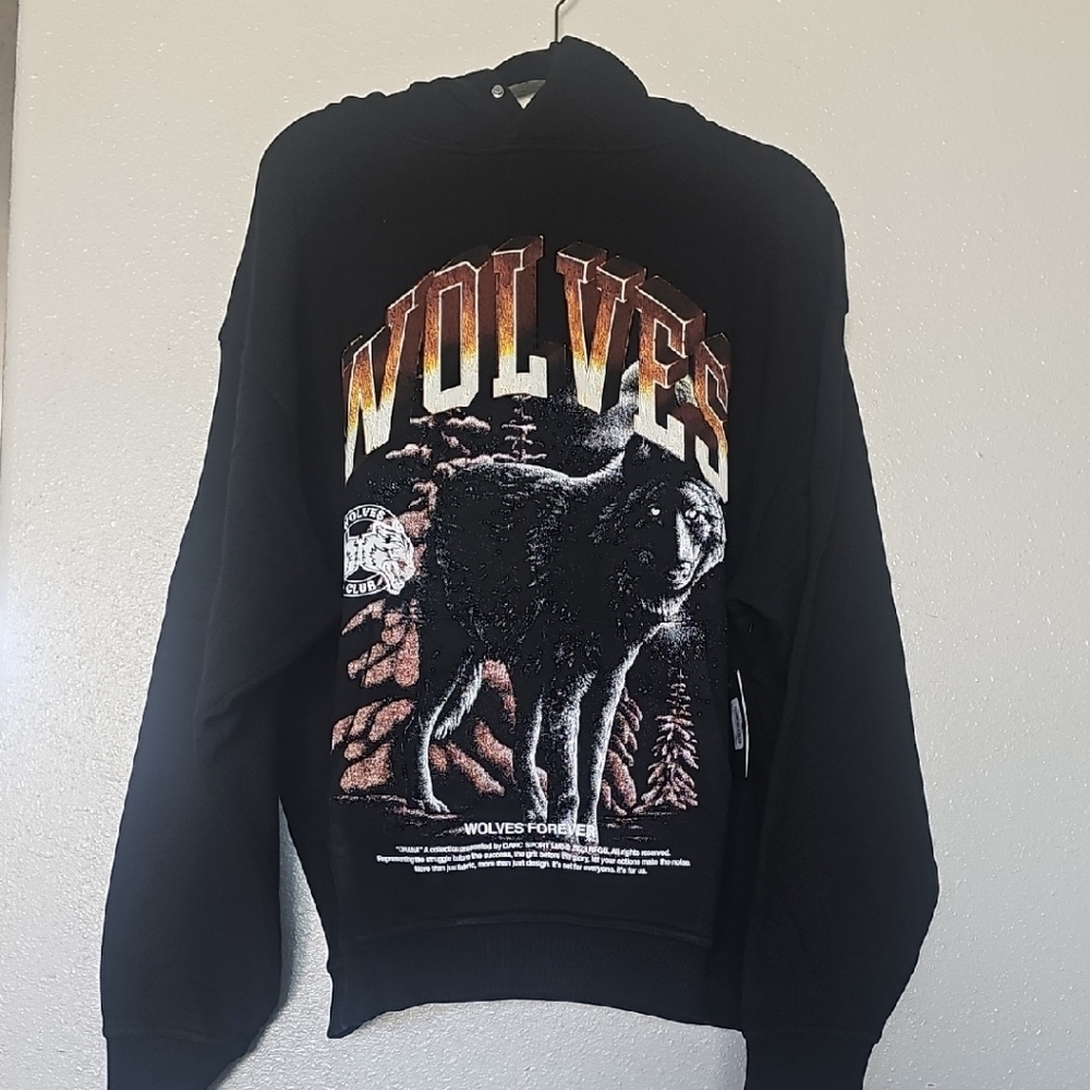 DARC SPORT Black Wolves Graphic Hoodie